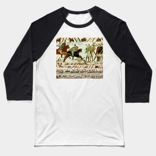 THE BAYEUX TAPESTRY ,BATTLE OF HASTINGS ,NORMAN KNIGHTS HORSEBACK Baseball T-Shirt